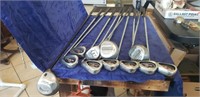 Assorted Golf Clubs & More