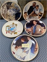 11 - LOT OF 5 COLLECTIBLE PLATES (U42)