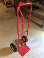 Red hand cart