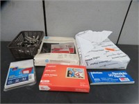 ASSORTED OFFICE SUPPLIES - SEE LIST & PICS