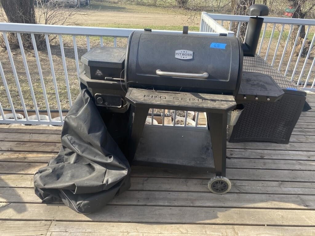pit boss electric pellet grill/smoker with cover