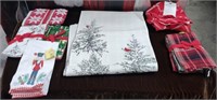 43 - NEW WMC LOT OF HOLIDAY TABLE LINENS (W2)