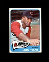 1965 Topps #145 Luis Tiant RC VG to VG-EX+