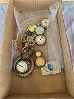 Tray Lot of Watches and Jewelry