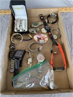 Tray Lot of Assorted Watches