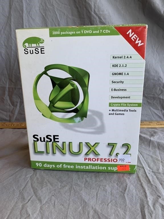 Suse Linux 7.2 Software
