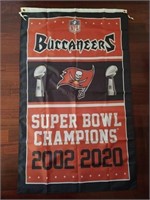 Tampa Bay Buccaneers Champions Flag 3x5 NEW