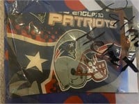 New England Patriots Helmet Flag 3x5 NEW