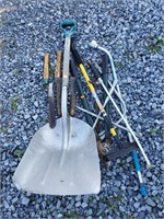 Shovel and Other Garden Tools