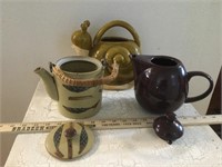 Trio of Tea Pots