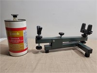 Rifle Shooting Rest and Smokeless Powder