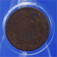 1868 - 2 Cent Piece
