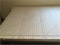 72" by 38” Folding Cardboard Measuring Sheet