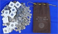 6 Lb. 3 oz. Bag of Full Date Buffalo Nickels