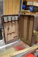 Vintage Bar Caddy w/ Cups Only