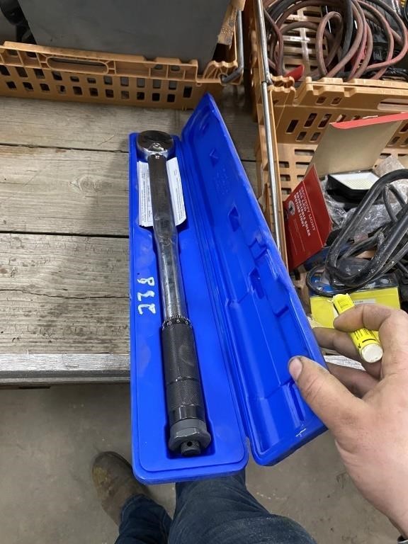 3/4" drive torque wrench