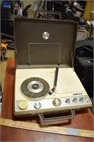 Vintage Suitcase Record Player