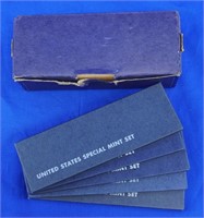 5 - 1966 Special Mint Sets in original mailing box