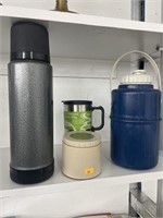 Thermos, electric mug , misc