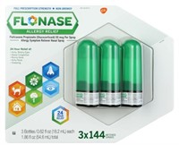 FLONASE Allergy Relief Nasal Spray 144 Sprays 3pk