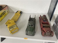 Vintage Tonka and other toy trucks