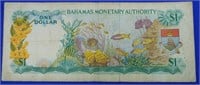1968 $1 Bahamas Note