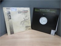 2 VINYL RECORDS - ROB THE VIKING - KEYSHIA COLE