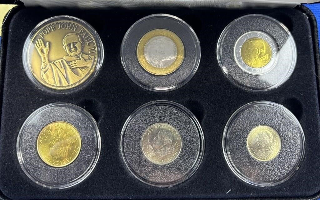 2001 Vatican - 5 Coin Set