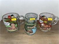 Vintage Welch’s jelly jar , 2 vintage Garfield’s