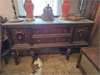 Antique Sideboard / Buffet (no contents)