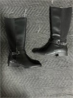 FM217 Black Boots Size 10