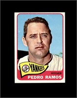1965 Topps #13 Pedro Ramos EX to EX-MT+
