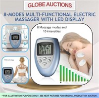 8-MODES MULTI-FUNCTIONAL ELECTRIC MASSAGER