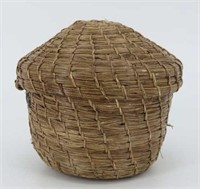 Lidded Rye Basket