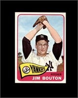 1965 Topps #30 Jim Bouton EX to EX-MT+