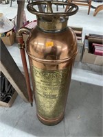 Antique Essanay fire extinguisher