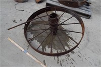 Large Old Iron Wheel