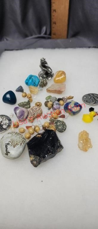 Charms crystals  gemstone lot