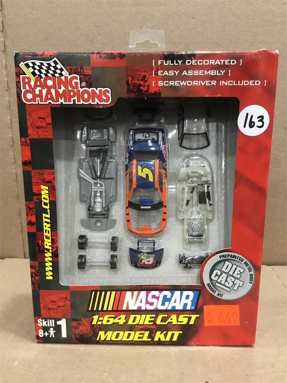 2001 Racing Champions Nascar Die Cast Model Kit