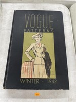 Vintage vogue patterns book