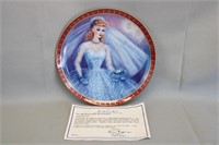 Barbie "Bride to be" plate by Danbury Mint