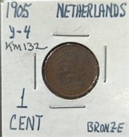 1905 Netherlands coin
