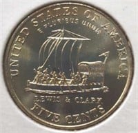Uncirculated 2004 p. Lewis and Clark nickel