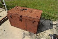 Large Old Trunk - Rusted
