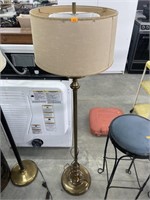Vintage brass floor lamps