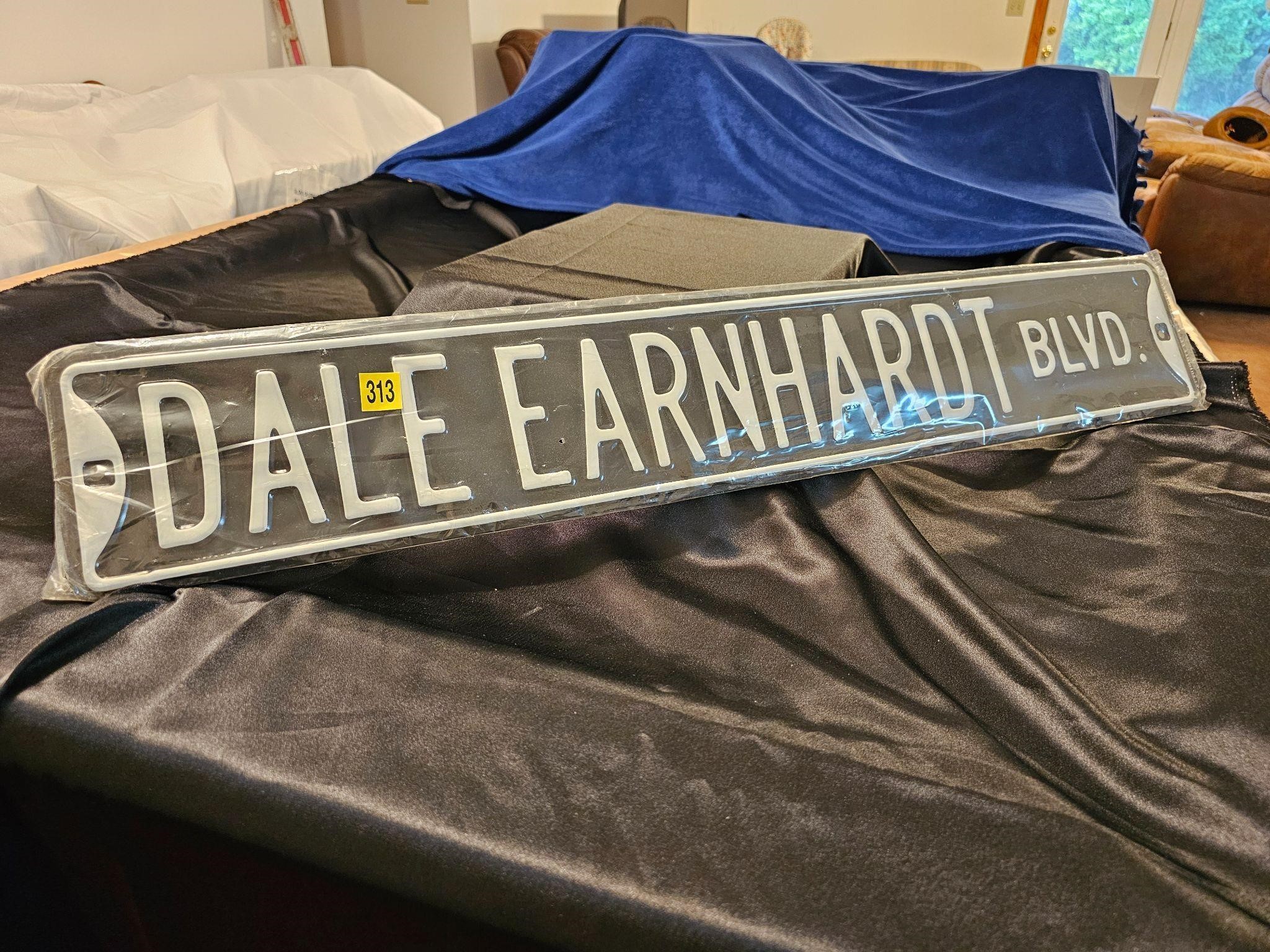Dale Earnhardt Metal Sign