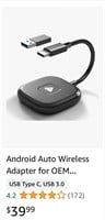 Android Auto Wireless Adapter