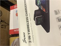 Seneo 2 in1 wireless charger pad for iPhone plus