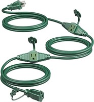 DEWENWILS 25 Ft Outdoor Extension Cord Multiple Ou