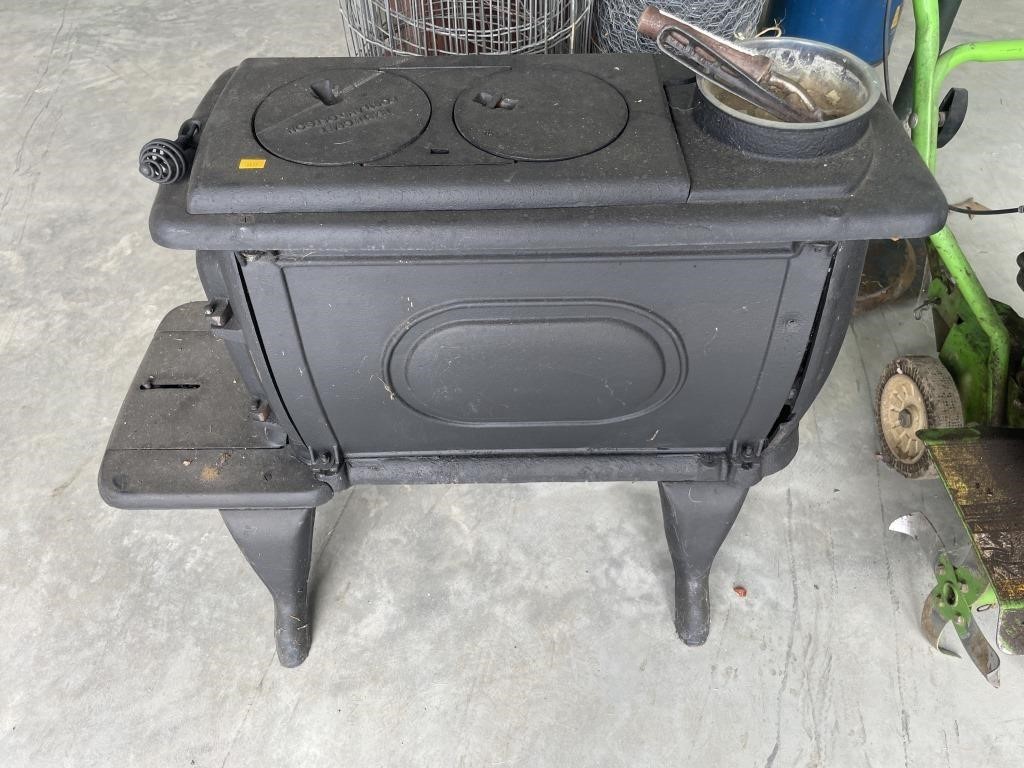 Cast hearth craft wood stove